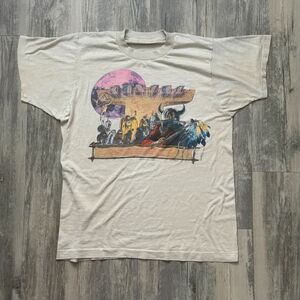 Vintage 1979 Kansas Monolith Tour T-Shirt Size Small 70s Band Tee